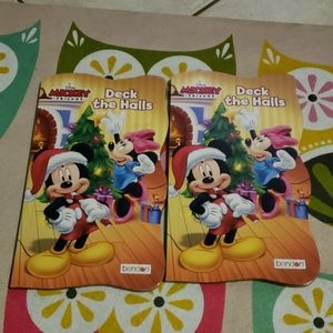 Mickey mouse xmas books